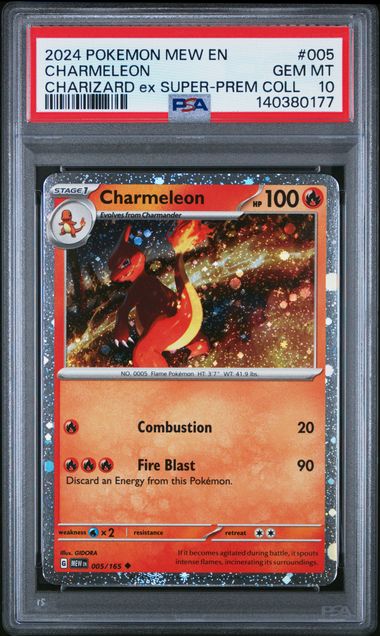 PSA 10 CHARMELEON