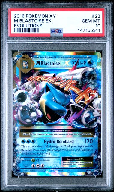 PSA 10 MBlastoise Ex