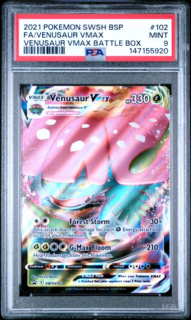 PSA 9 Venusaur VMax