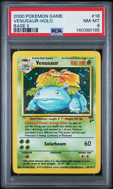 PSA 8 Venusaur
