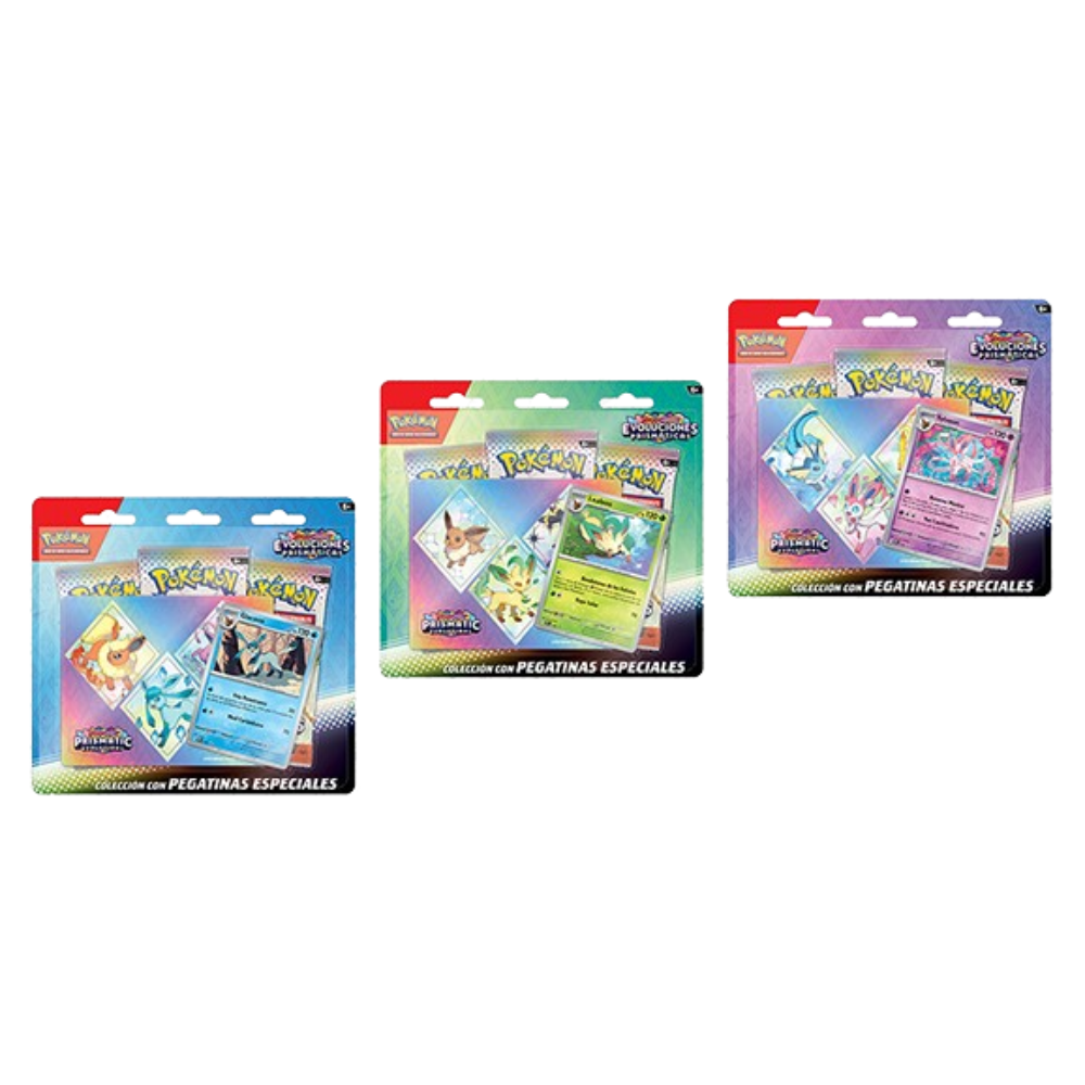 Blister 3 sobres Evoluciones Prismáticas (Español)
