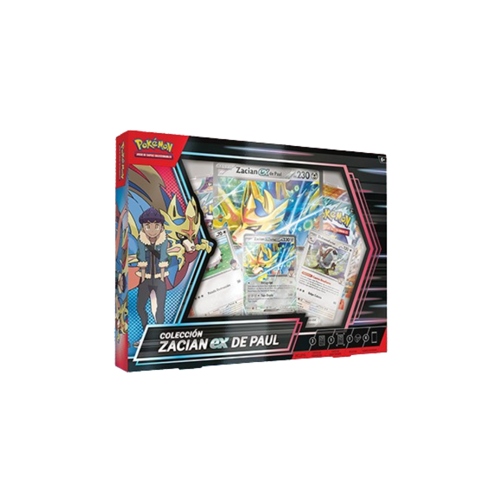 Colección Zacian Ex de Paul (Español)