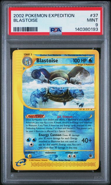 PSA 9 Blastoise