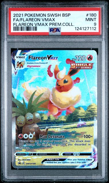 PSA 9 Flareon VMax