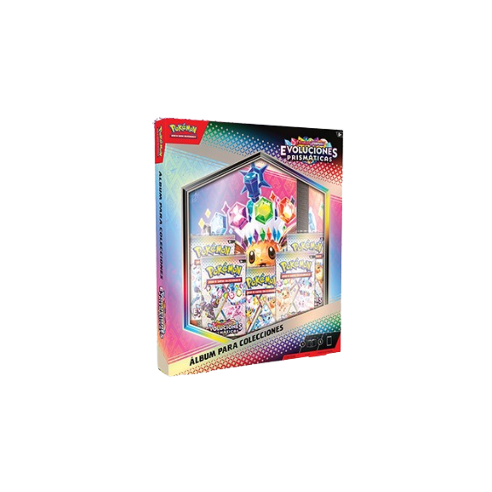 Álbum para colecciones Evoluciones Prismáticas (Español)