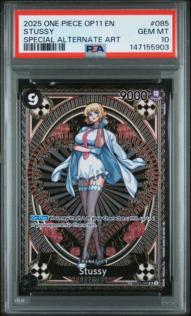PSA 10 Stussy