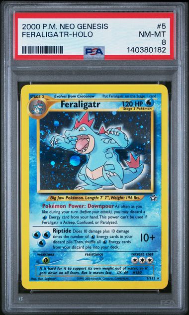 PSA 8 Feraligatr
