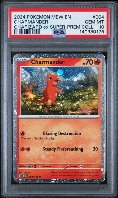 PSA 10 CHARMANDER