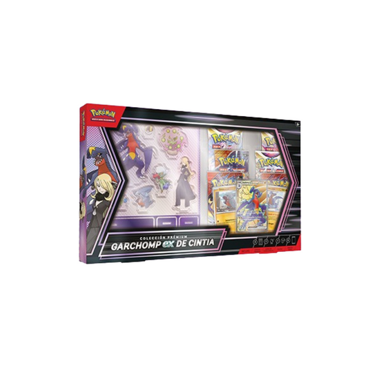 Colección Premium Garchomp ex de Cintia (Español)