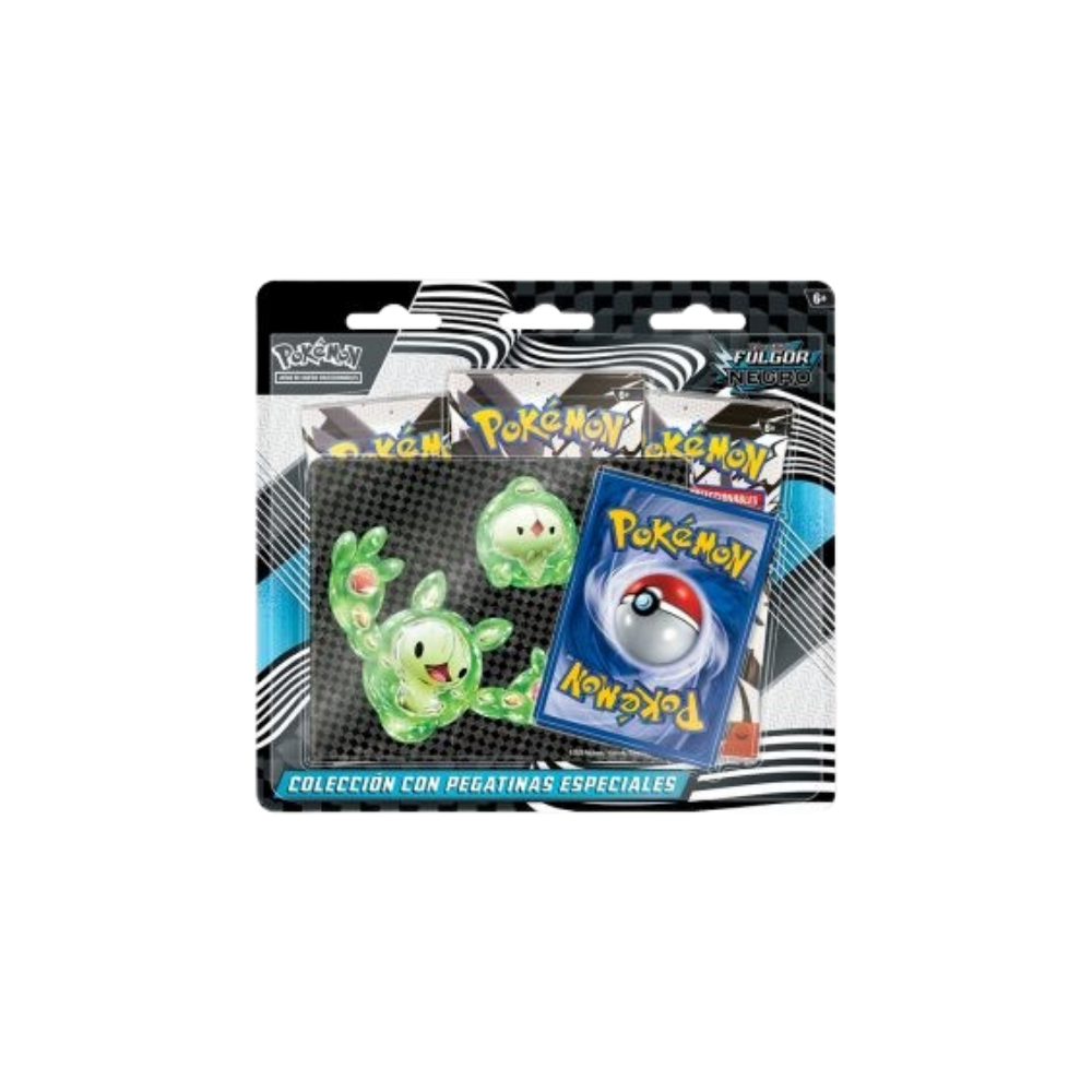 Coleccion Fulgor Negro con pegatinas especiales (Español)
