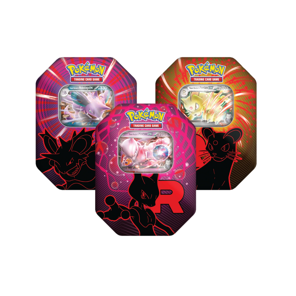 Latas Team Rocket - Arte Random (Español)