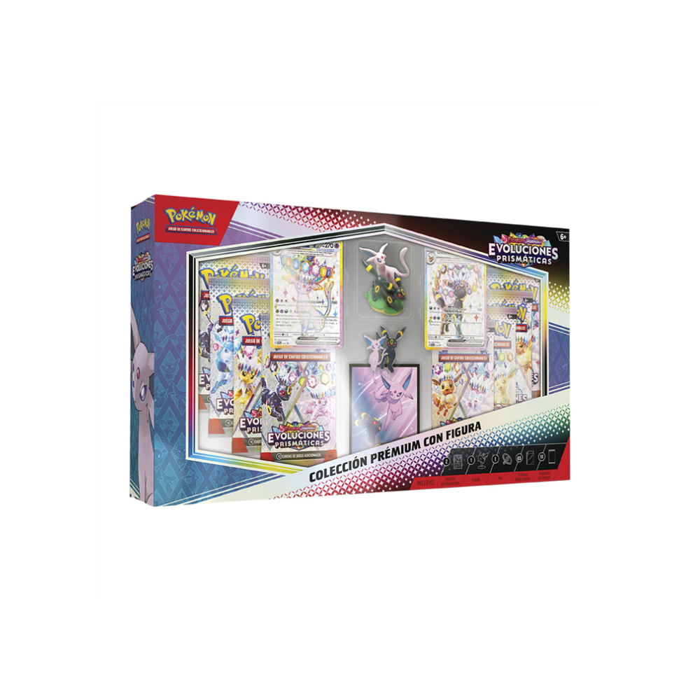 Colección Premium con figura Evoluciones Prismáticas (Español)