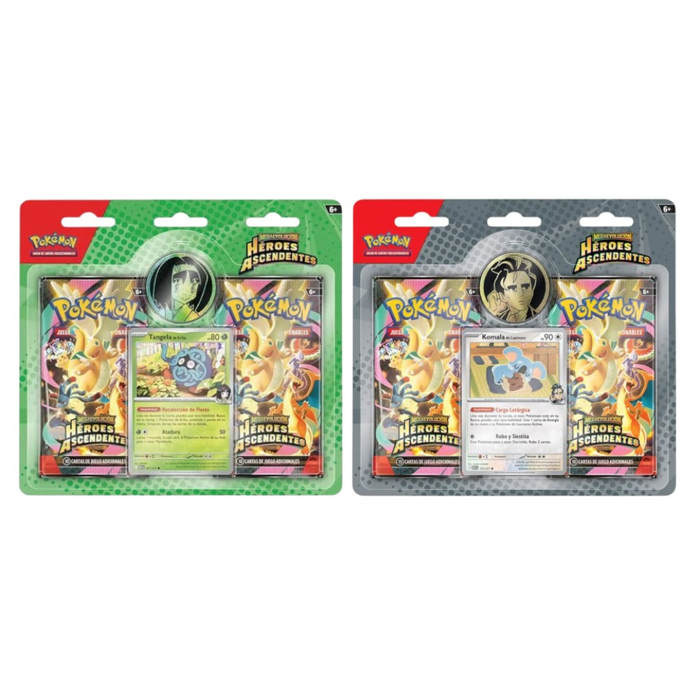 Blister 2 sobres Heroes Ascendentes (Español)