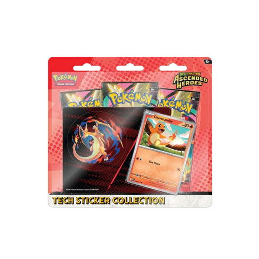 Blister 3 sobres Héroes Ascendentes Charmander (Inglés)