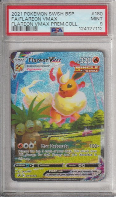 PSA 9 Flareon VMax