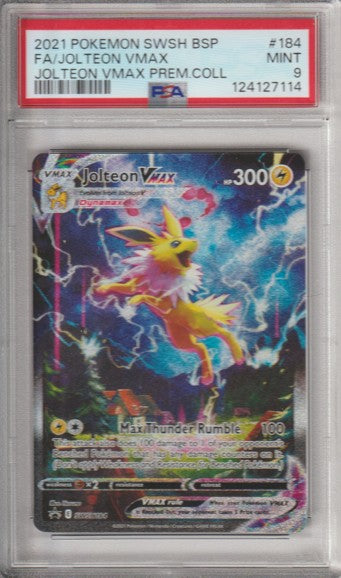 PSA 9 Jolteon VMax