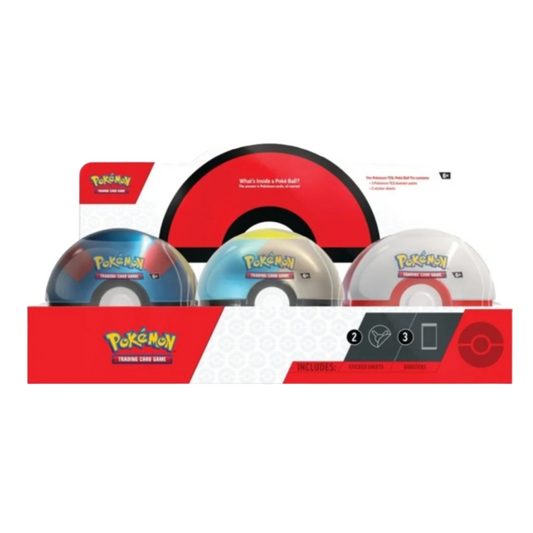 Lata Pokeballs Octubre 2024 (Inglés)