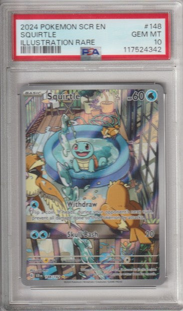 PSA 10 Squirtle